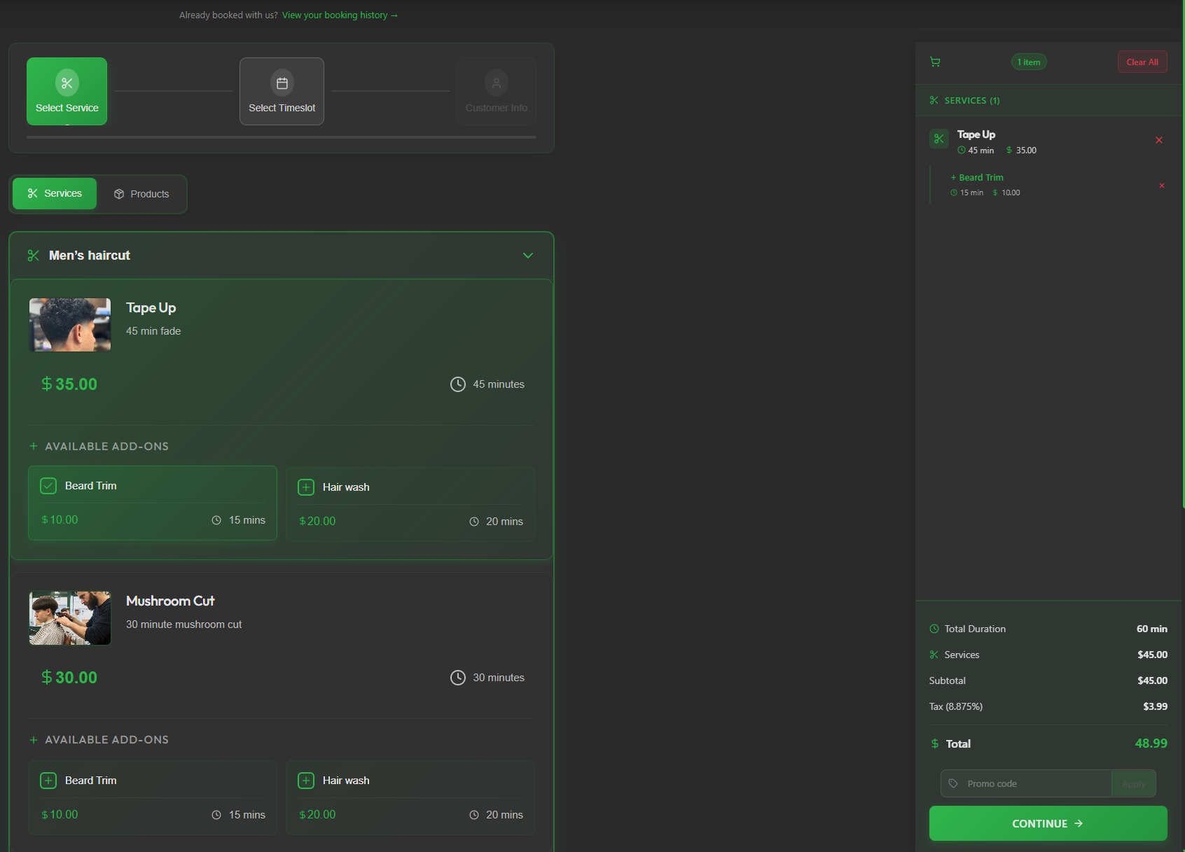 EasySched project screenshot