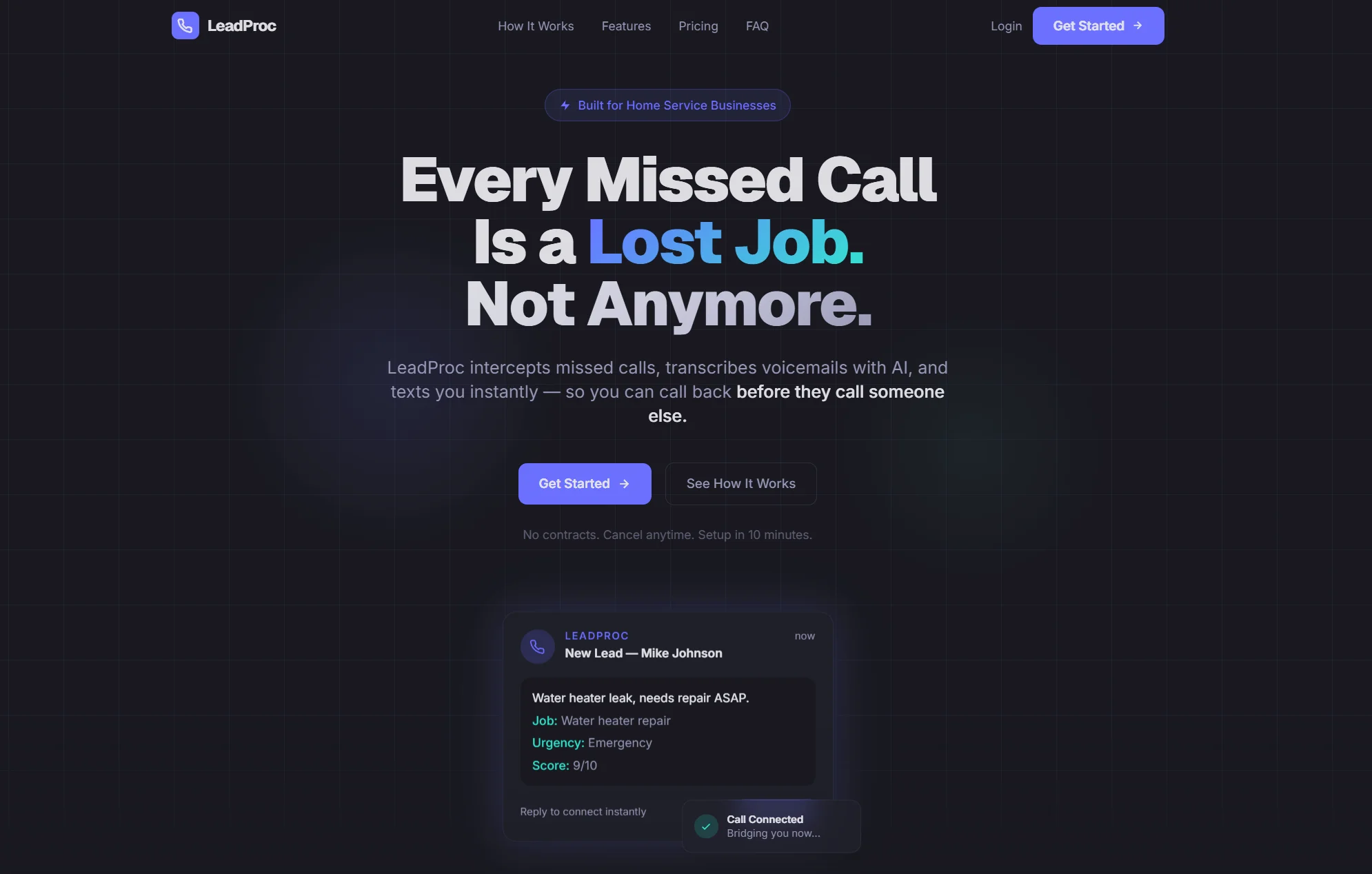 LeadProc product site